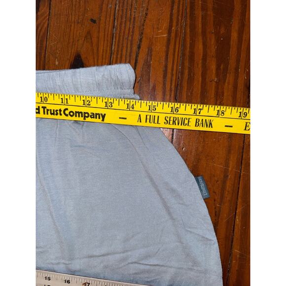 Emirates Business Class 2 pc Loungewear Pajamas S/M Unisex Blue Grey Modal Soft - Picture 15 of 16